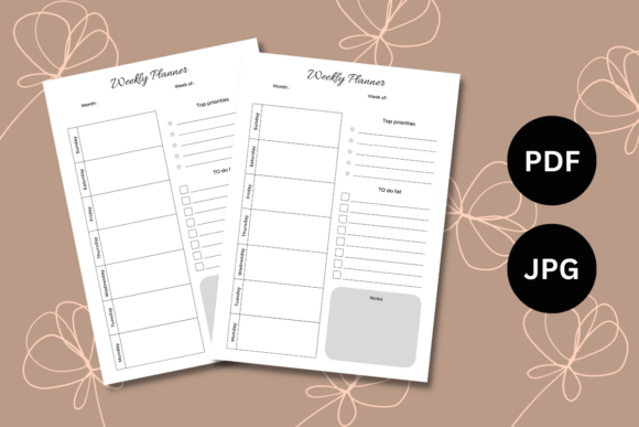 Download Weekly Planner Page - Plan Collection
