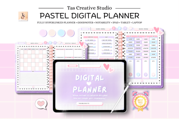 Download ADHD Undated Digital Planner Goodnotes - Plan Collection