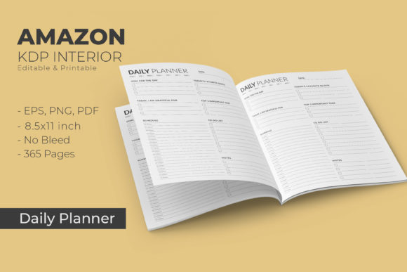 Download 2022 Daily Planner KDP and Print-ready - Plan Collection