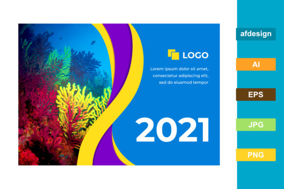 Download 2021 Calendar with a Navy Blue Theme - 2021 Collection