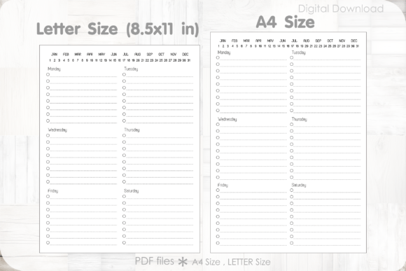 Download Printable Daily Planner with to-Do List - Plan Collection