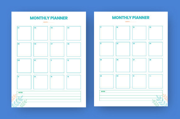 Download Monthly Planner Activity Journal Kdp - Plan Collection