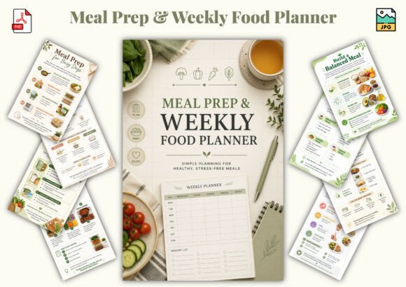 Download Meal Prep &amp; Weekly Food Planner - Plan Collection