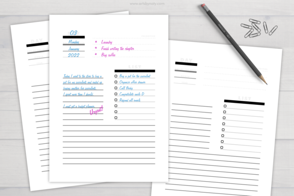 Download Free Elegant Printable Daily Planner. - Plan Collection