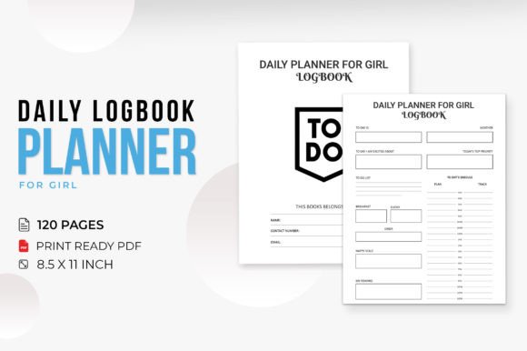 Download Daily Planner Logbook for Girl - Plan Collection