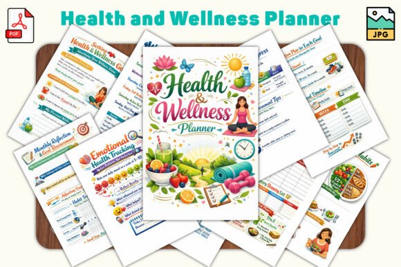 Download Health and Wellness Planner - Plan Collection