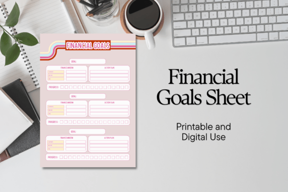 Download Financial Goals Sheet Budget Planner - Plan Collection