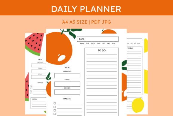 Download Daily Planner Printable | Cute Planner - Plan Collection