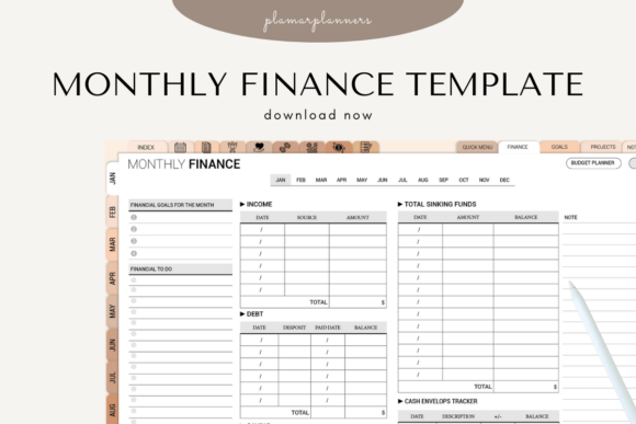 Download 💰 Monthly Finance Tracker – Budget Plan - Plan Collection