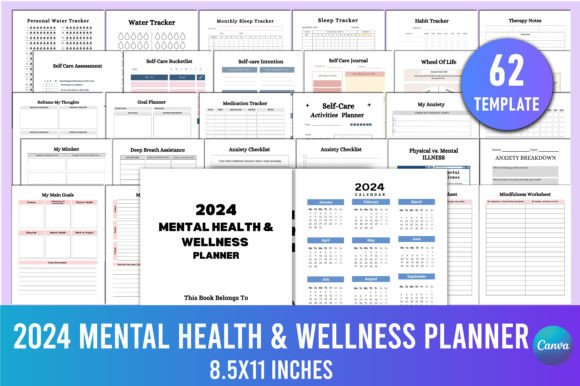 Download 2024 Mental Health &amp; Wellness Planner - Plan Collection