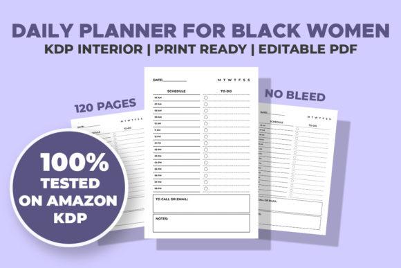 Download Daily Planner for Black Women KDP - Plan Collection