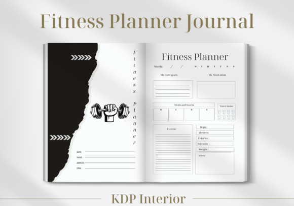 Download Fitness Planner | KDP Interior - Plan Collection