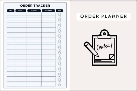 Download Order Tracker Planner - Plan Collection