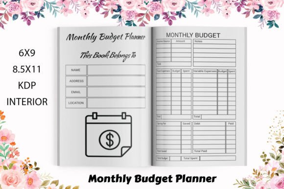 Download Monthly Budget Planner | Printable - Plan Collection