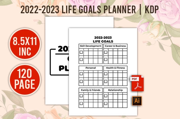 Download 2022-2023 Life Goals Planner | Kdp - Plan Collection
