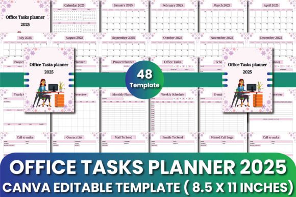 Download Office Tasks Planner 2025 - Plan Collection