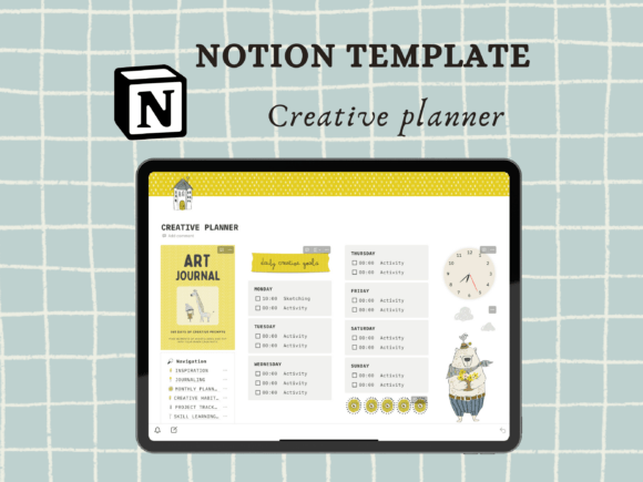Download Notion Creative Planner - Plan Collection