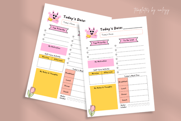 Download Cute Aesthetic Daily Planner - Plan Collection