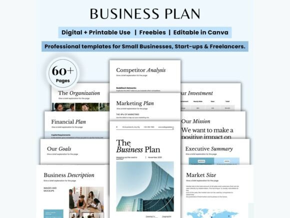 Download Business Plan, Business Planning Canva - Plan Collection