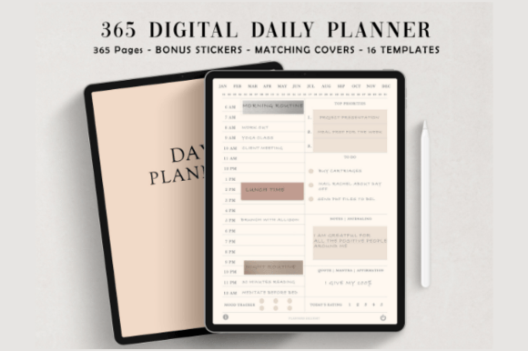 Download Digital Minimalist Daily Planner - Plan Collection