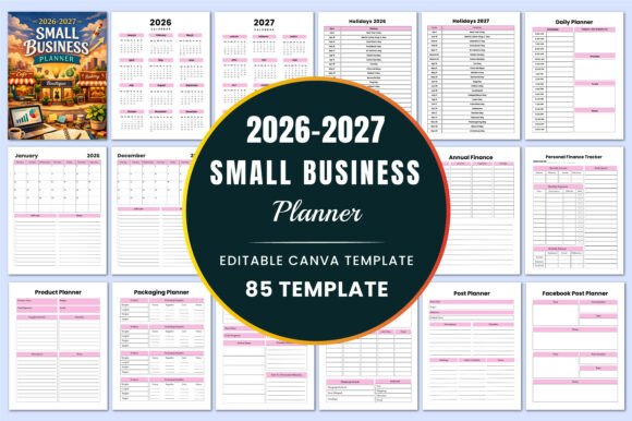 Download 2026–2027 Small Business Planner KDP - Plan Collection