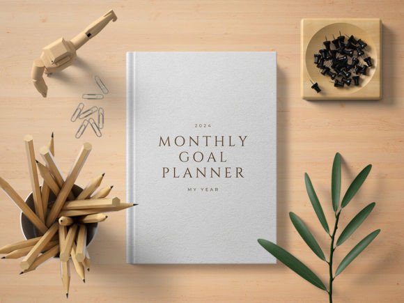 Download 2024 Monthly Goal Planner with Calendar - Plan Collection