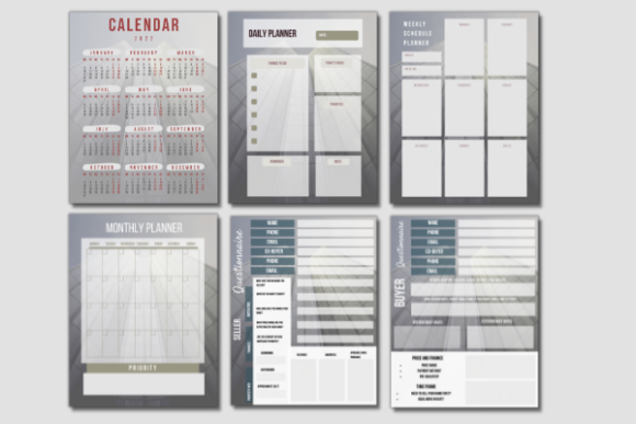 Download Real Estate Planner, Buyer/Seller - Plan Collection