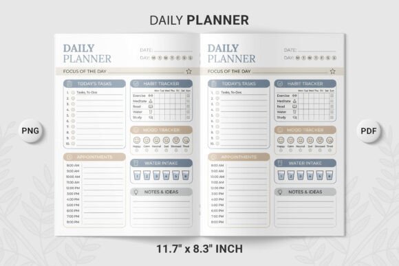 Download Daily Planner Tasks Habits PNG - Plan Collection