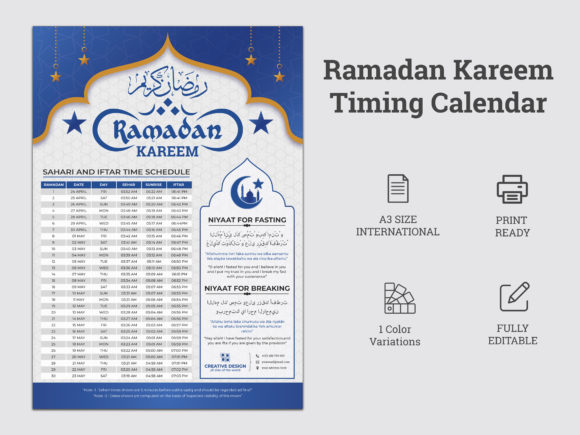 Download Ramadan Kareem Timing 2021 Calendar Ifta - 2021 Collection