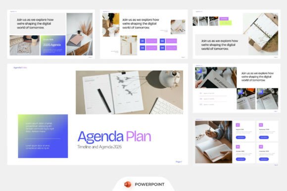 Download Agenda Plan PowerPoint - Plan Collection