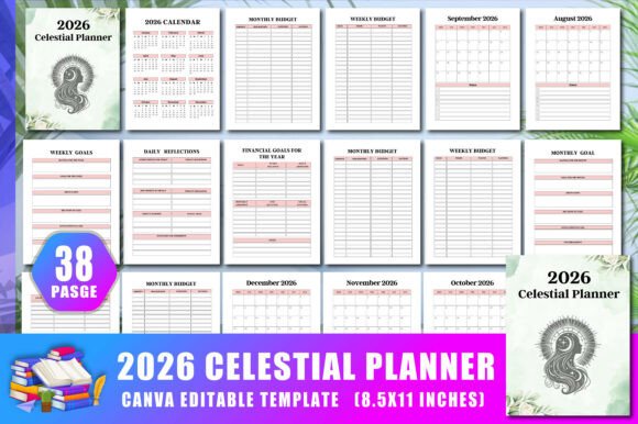 Download 2026 Celestial Planner - Plan Collection