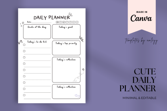 Download Free Daily Planner, Cute Daily Planner - Plan Collection