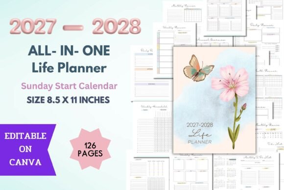 Download 2027-2028 All in One Life Planner - Plan Collection