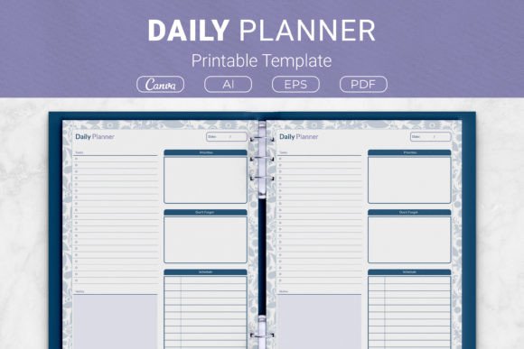 Download Daily Planner Printable Template - Plan Collection