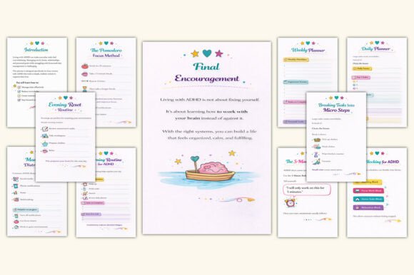 Download ADHD Daily Planner for Women - Plan Collection