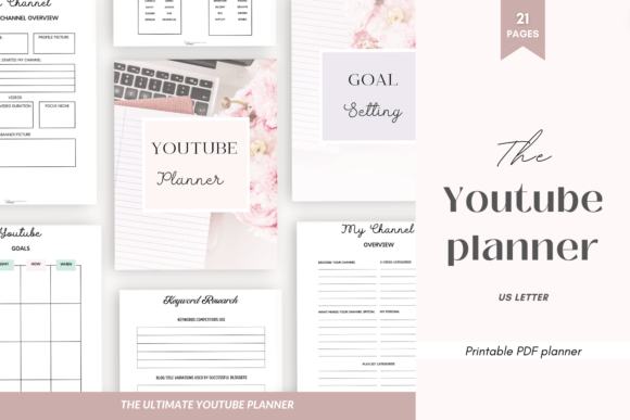 Download Youtube Printable Planner Social Media - Plan Collection