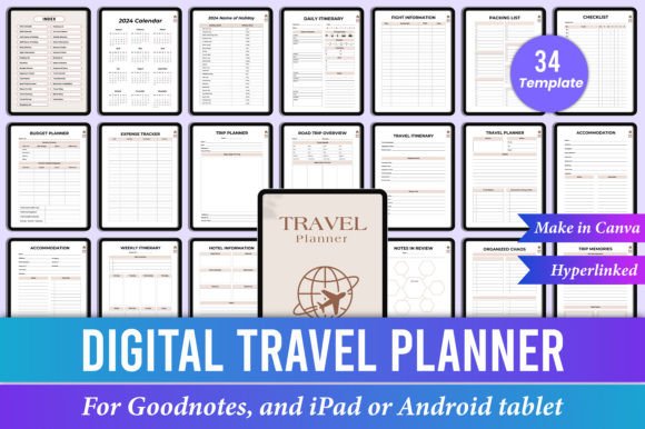 Download Digital Travel Planner for Ipad Canva - Plan Collection