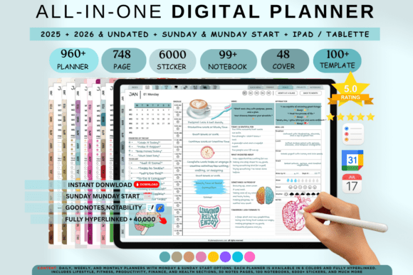 Download Ultimate Digital Planner &amp; Organizer - Plan Collection