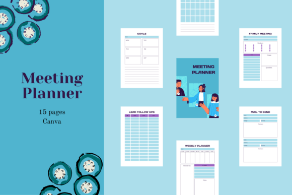 Download Meeting Canva Planner - Plan Collection