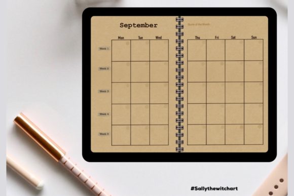 Download Monthly Planner, Undated Planner - Plan Collection
