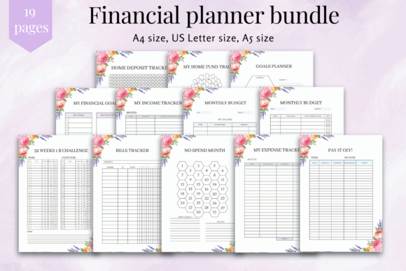 Download Finance Planner Inserts, Planner Sheets - Plan Collection