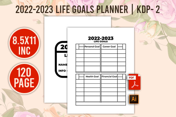 Download 2022-2023 Life Goals Planner | Kdp- 2 - Plan Collection