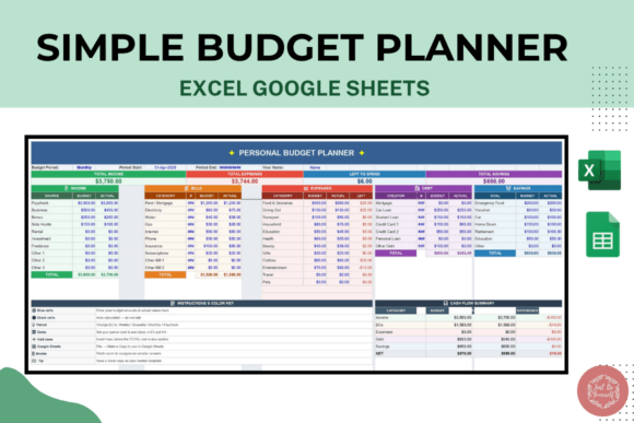 Download Budget Planner Excel Google Sheet - Plan Collection