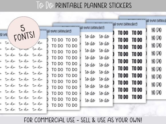 Download To Do Printable Planner Stickers - Plan Collection