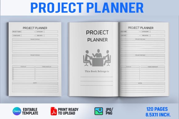 Download Project Planner Canva Template - Plan Collection