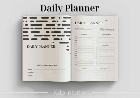 Download Daily Planner - KDP Interior - Plan Collection