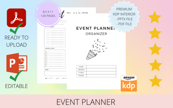 Download Event Planner Organizer KDP INTERIOR - Plan Collection