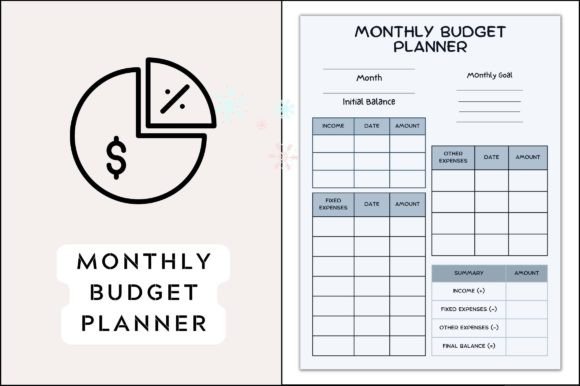 Download Monthly Budget Planner Printable - Plan Collection