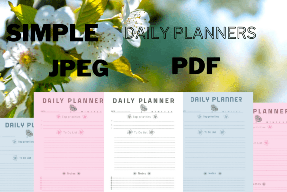 Download Best Simplest Daily Planner Freebie 51 - Plan Collection