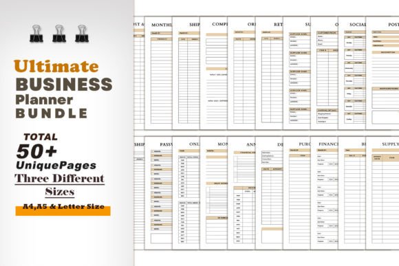 Download Finance Planner Bundle - Plan Collection